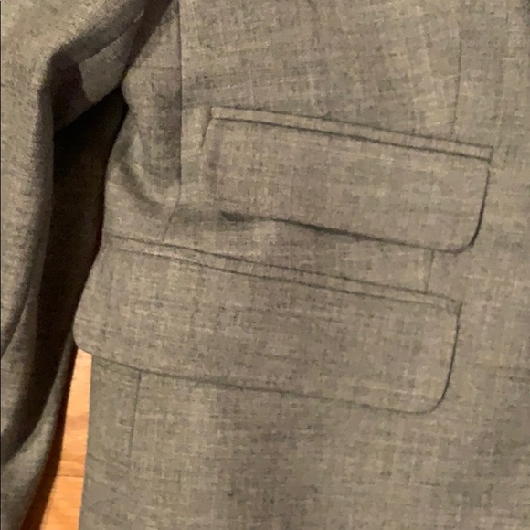 J crew gray navy and gold detail blazer - Picture 5 of 8